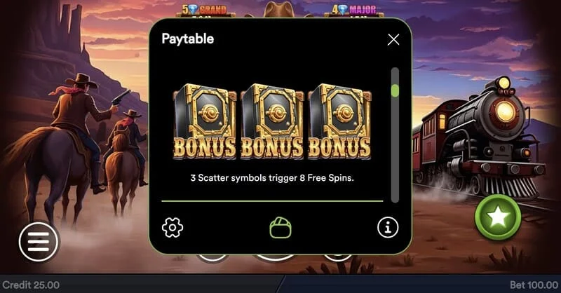 Gold Train Heist - tosú an bhabhta Hold and Win le monaí